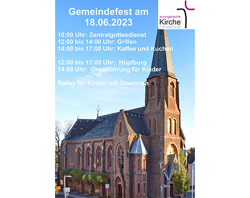 eschweiler gemeindefest